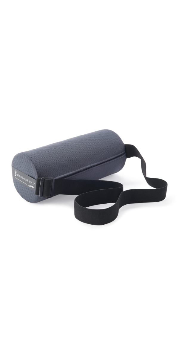 5B Body Sport(r) Foam Lumbar Roll, Soft, grey.