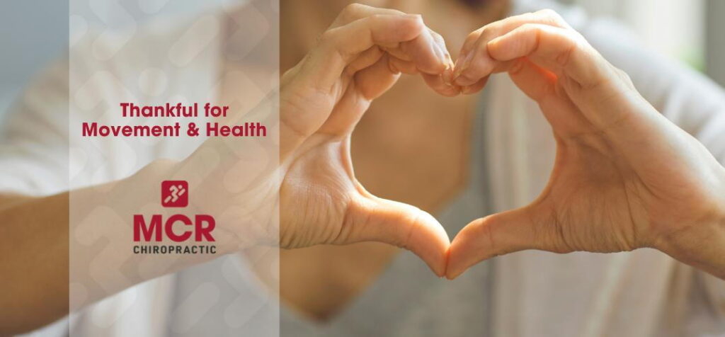 THANKFUL FOR HEALTH AND MOVEMENT -ma