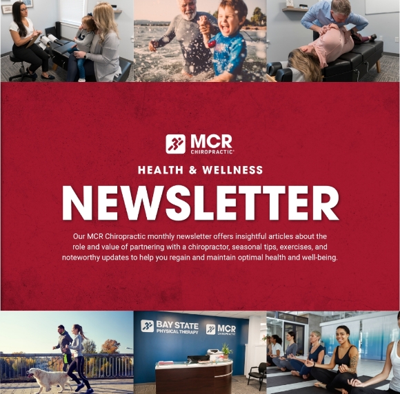 MCR Newsletter Mobile about health and wellness.